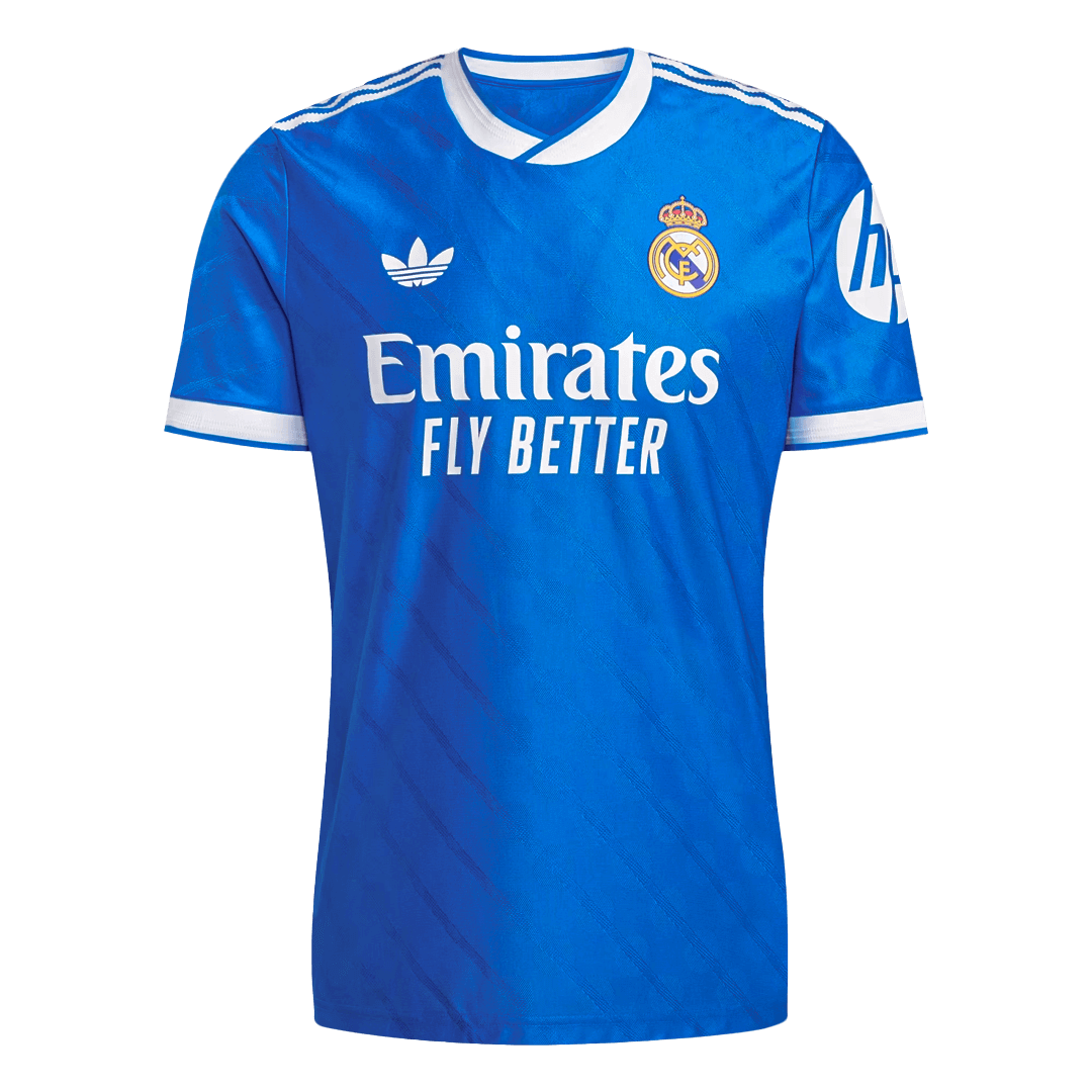 TCHOUAMENI #14 Real Madrid Third Maillot 2025/26 Bleu Joueur