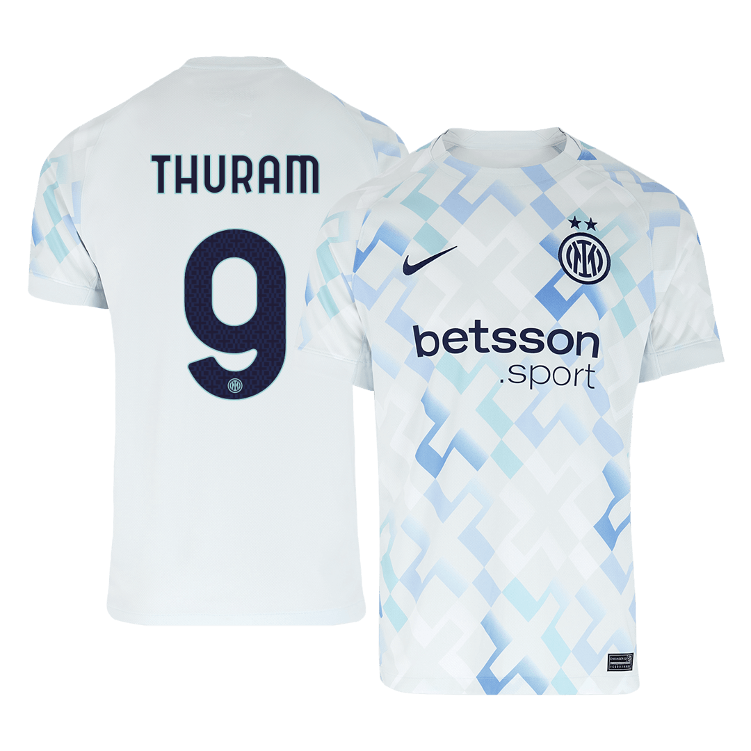 THURAM #9 Inter Milan Extérieur Maillot 2025/26