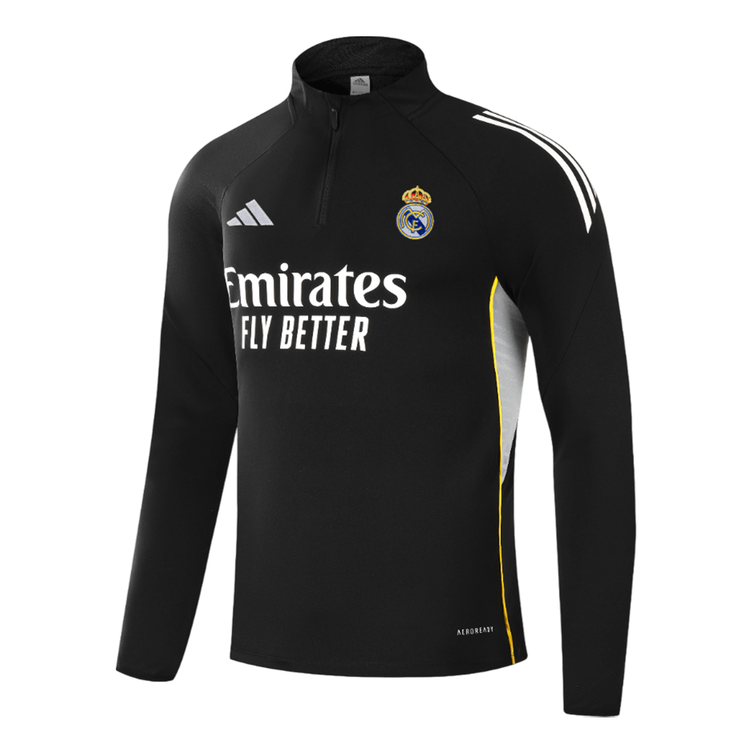 Real Madrid Sweatshirt Kit 2025/26 Enfant Noir