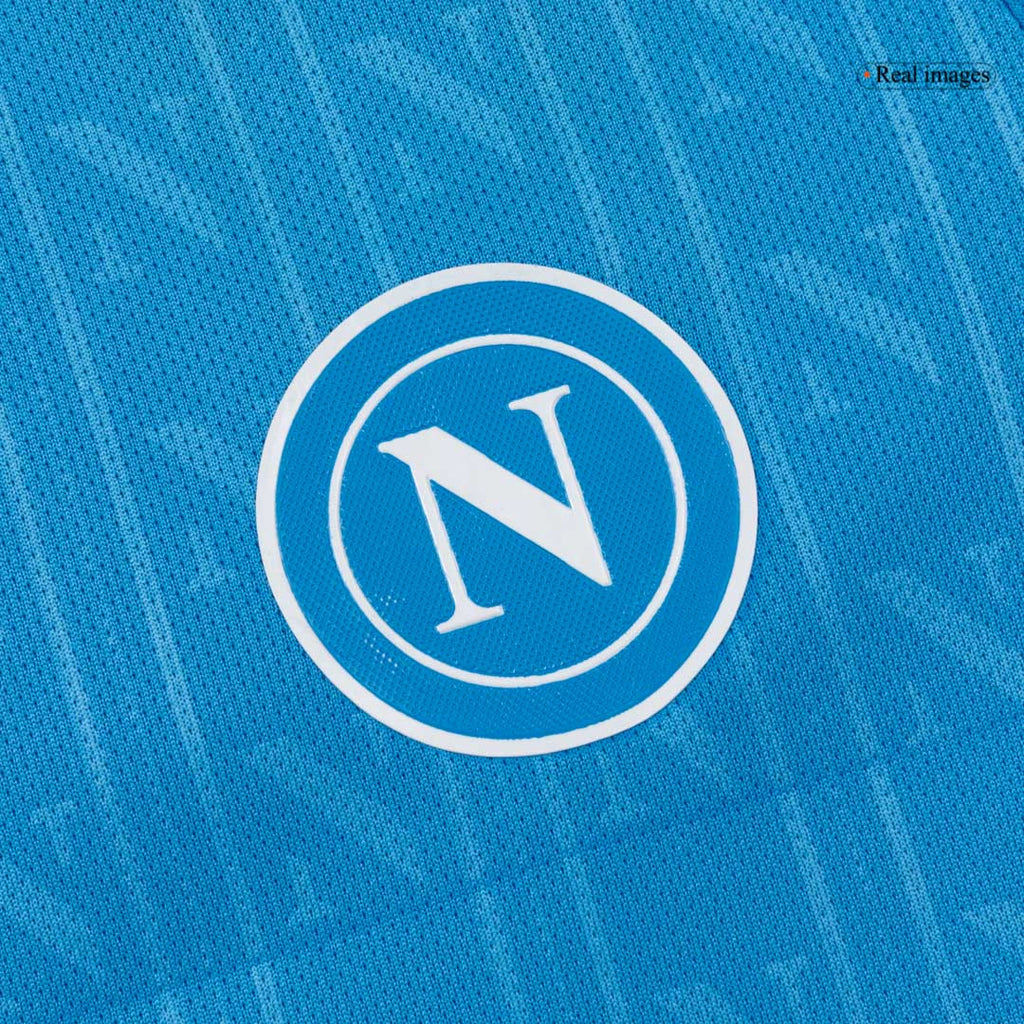 Naples Domicile Maillot Kit 2025/26 Enfant Bleu