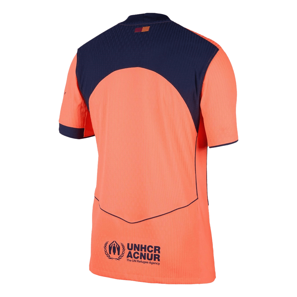 Barcelone Third Maillot 2025/26 Orange Authentique Grande Taille