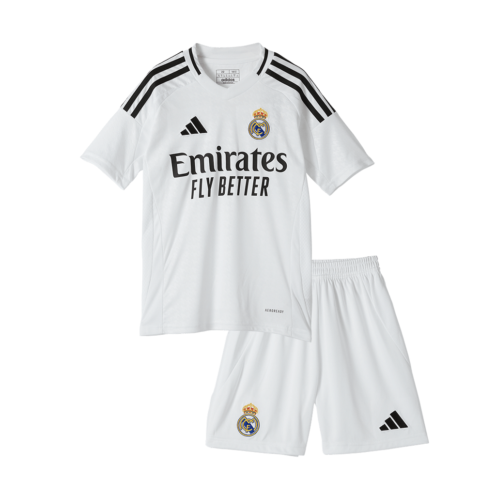 Real Madrid Domicile Maillot Kit 2024/25 Enfant