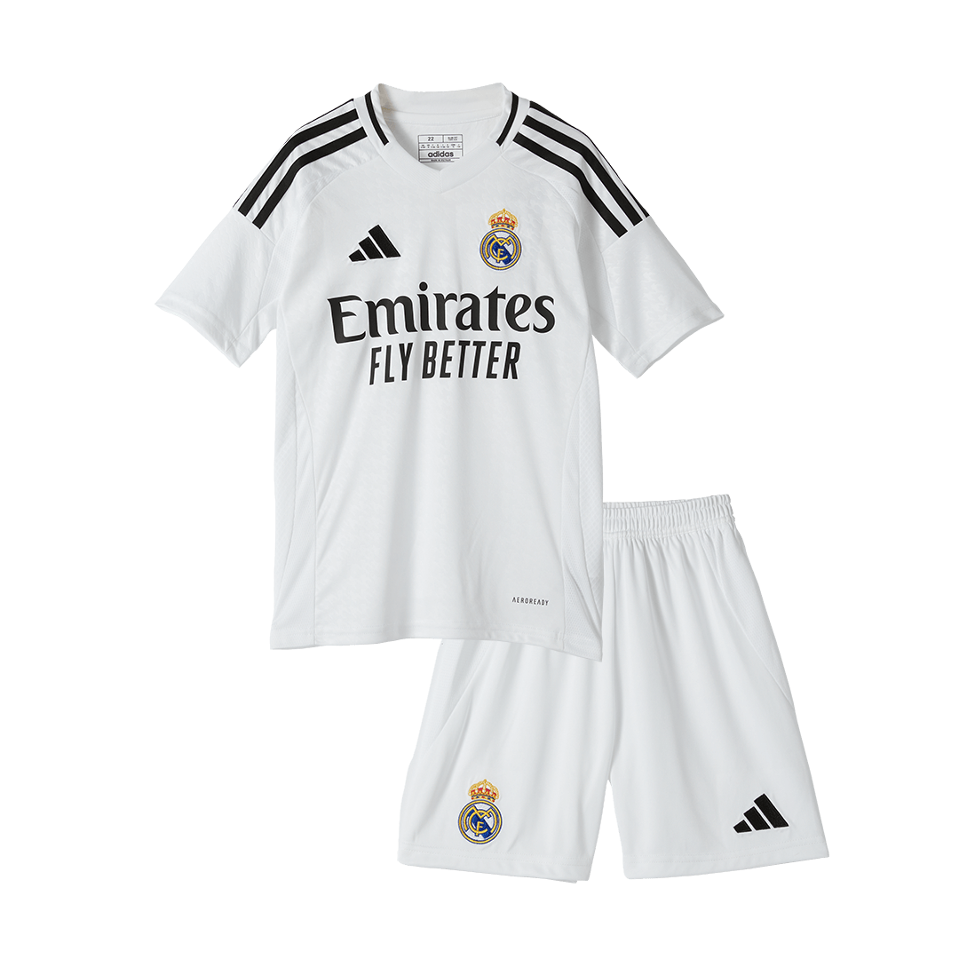 Real Madrid Domicile Maillot Kit 2024/25 Junior