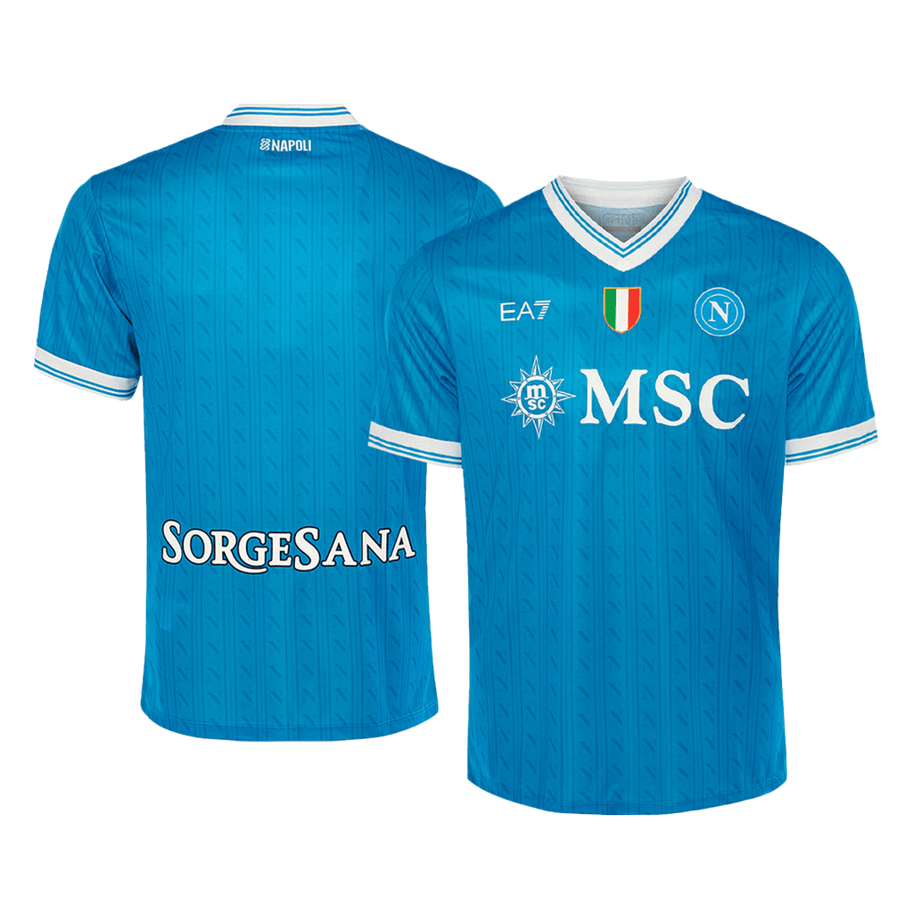 Napoli Domicile Maillot 2025/26 Bleu