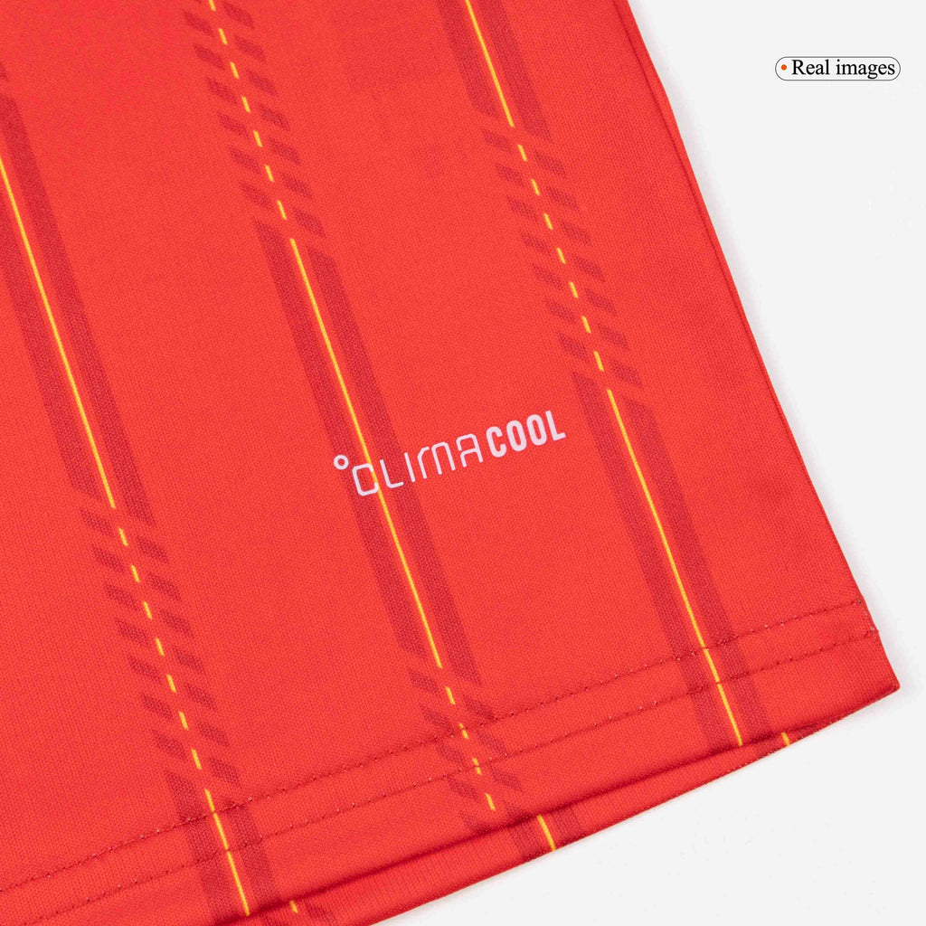 Espagne Domicile Maillot Kit - Coupe du Monde 2026 Enfant Rouge