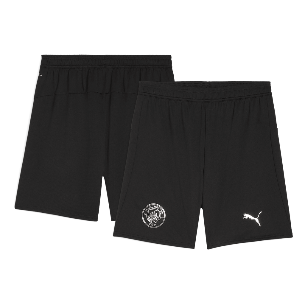 Manchester City Extérieur Short 2025/26 Noir
