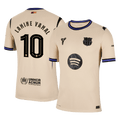 LAMINE YAMAL #10 Barcelone Extérieur Maillot 2025/26 Jaune Authentique - UCL