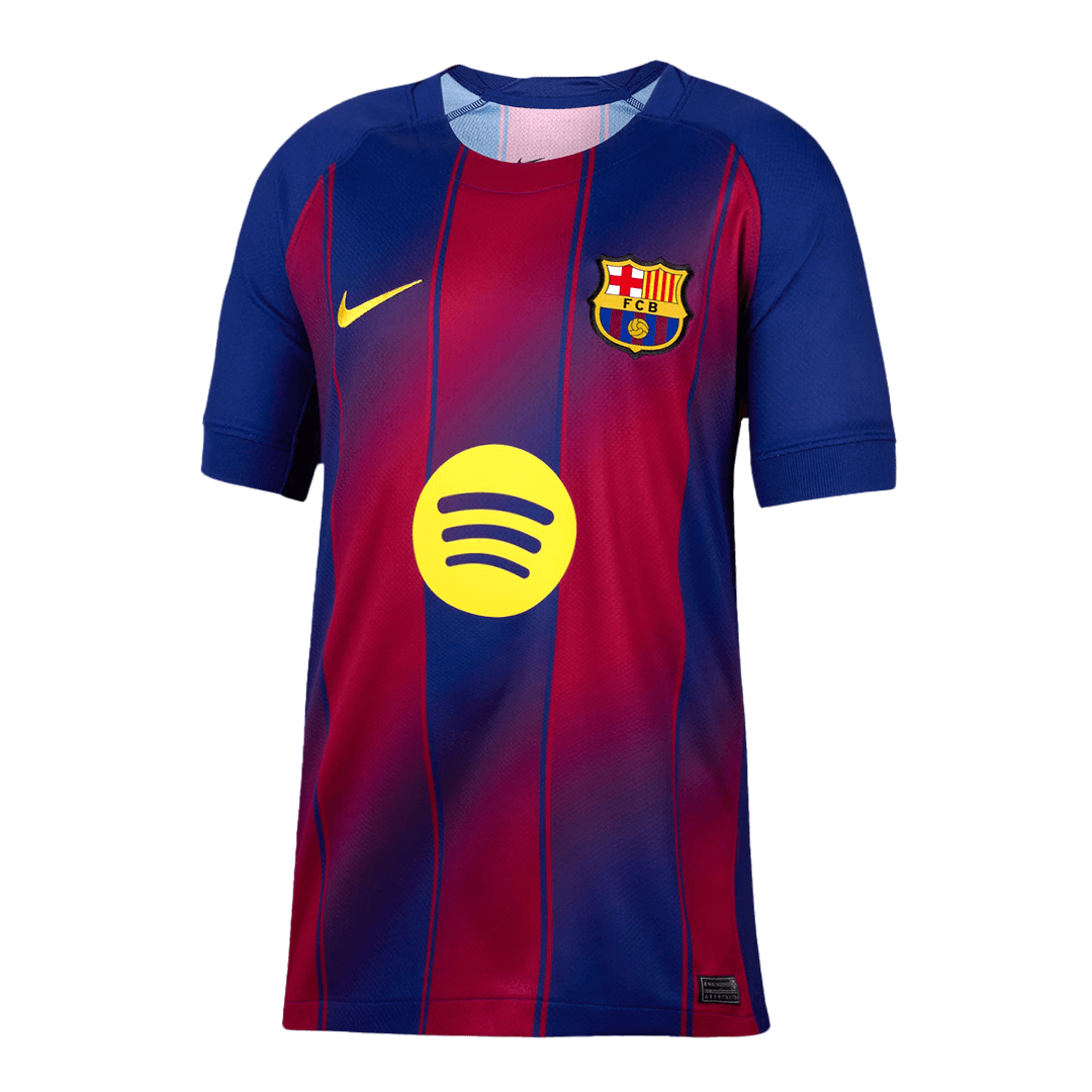 F.DE JONG #21 Barcelone Domicile Maillot 2025/26 - UCL