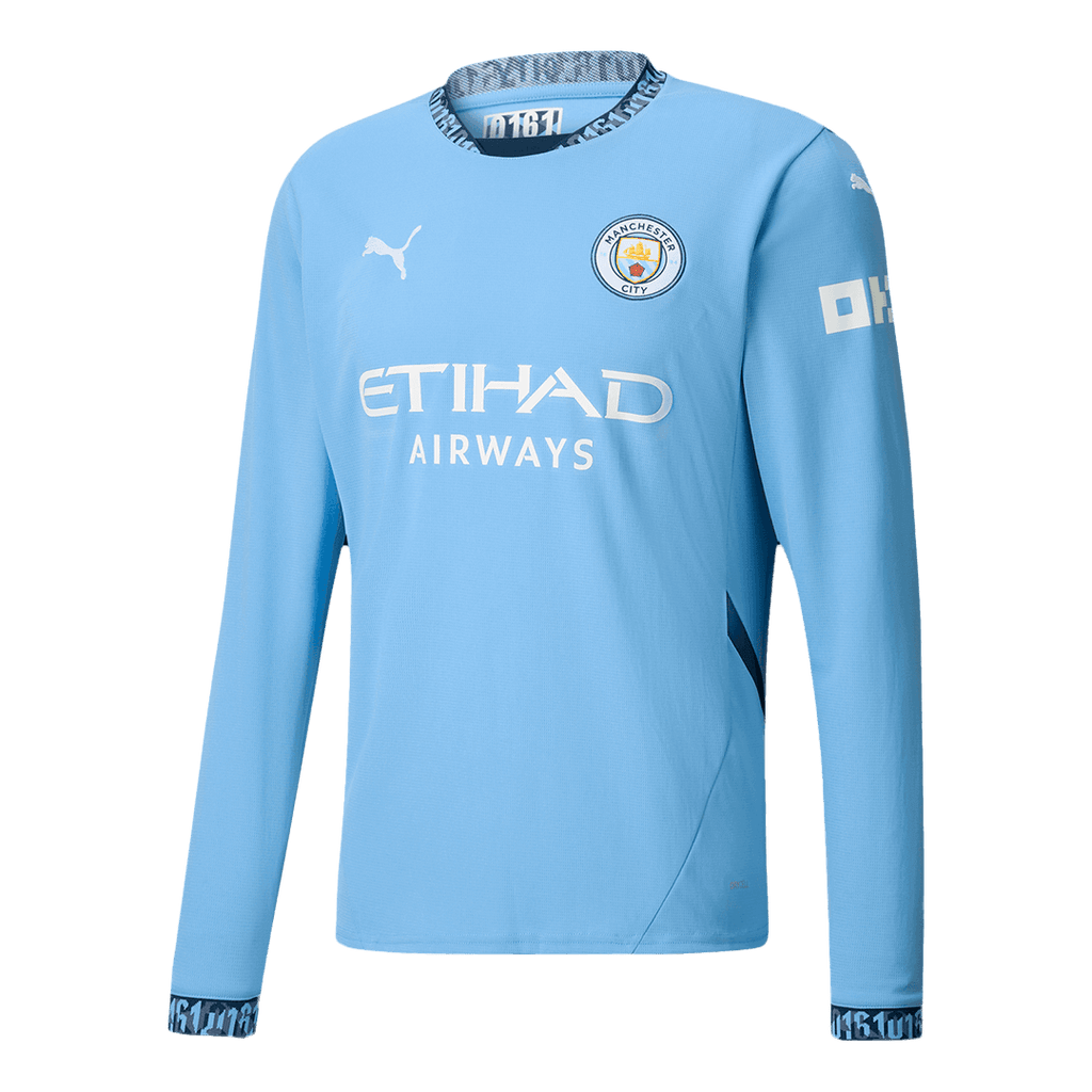Manchester City Domicile Maillot Manches Longues 2024/25