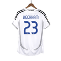 BECKHAM #23 Retro Real Madrid Domicile Maillot 2006/07