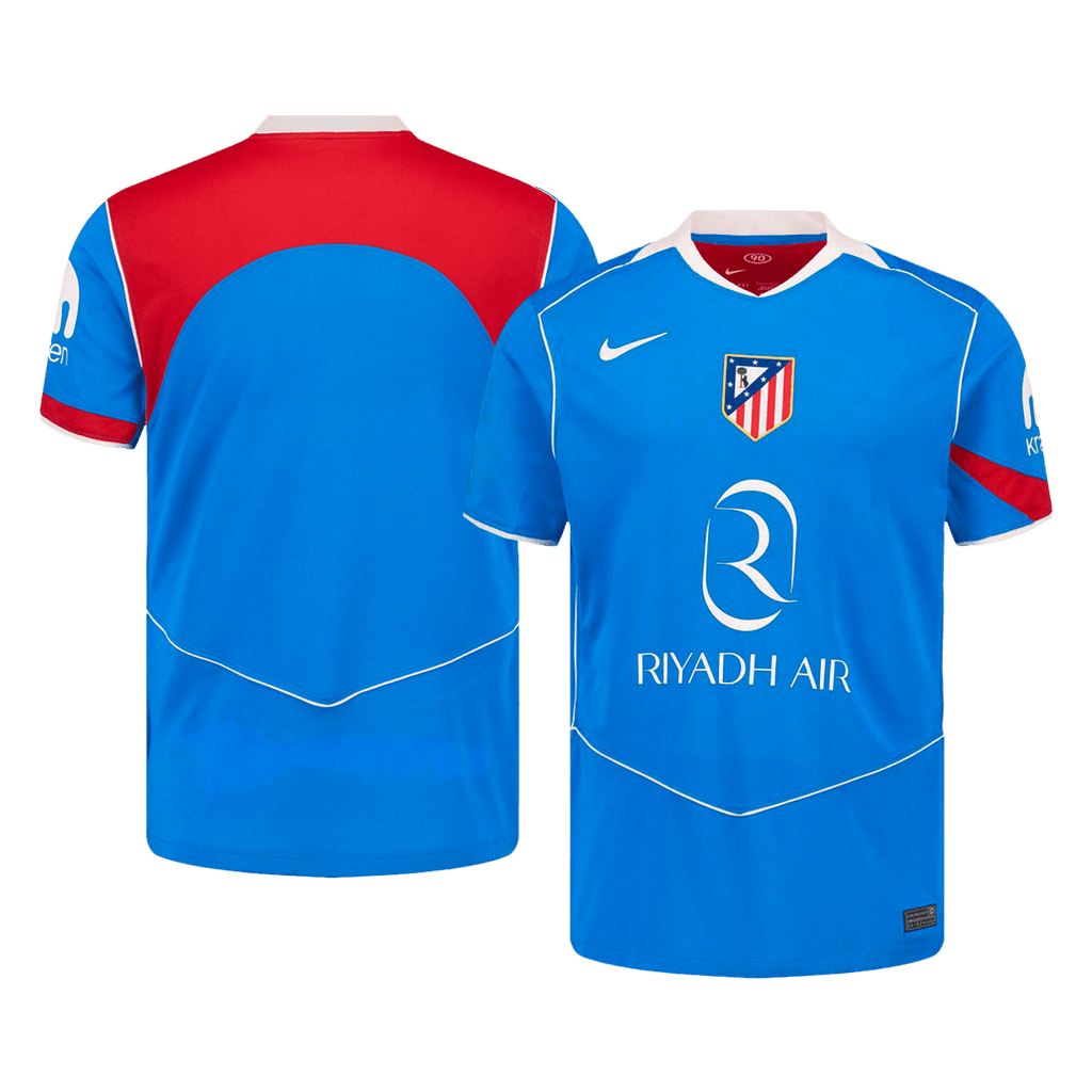 Atlético Third Maillot Kit 2025/26 Bleu