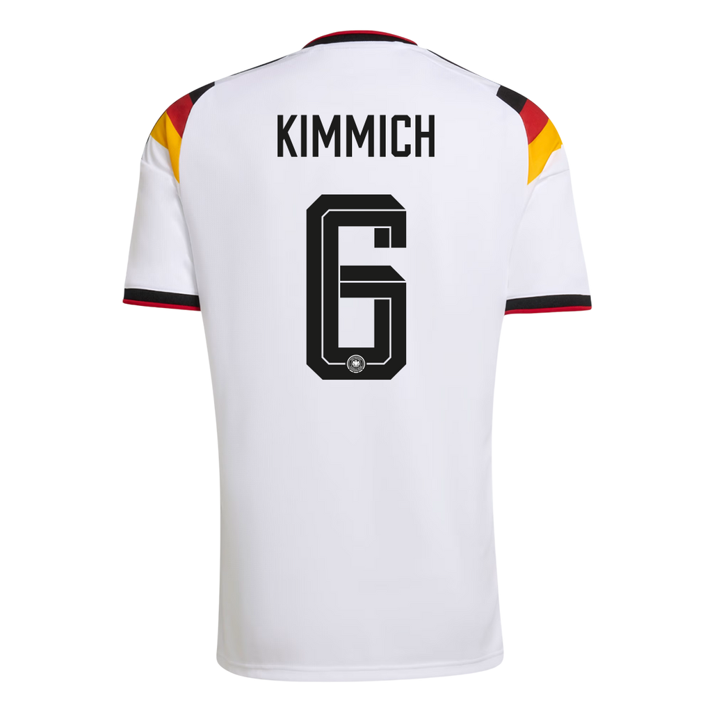 KIMMICH #6 Allemagne Domicile Maillot Coupe du Monde 2026 Blanc