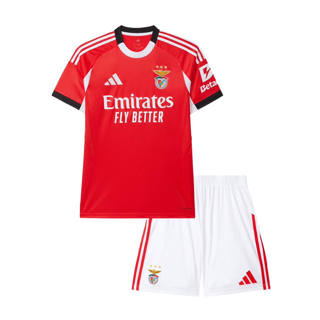 Lisbonne Domicile Maillot Kit 2025/26 Junior Rouge