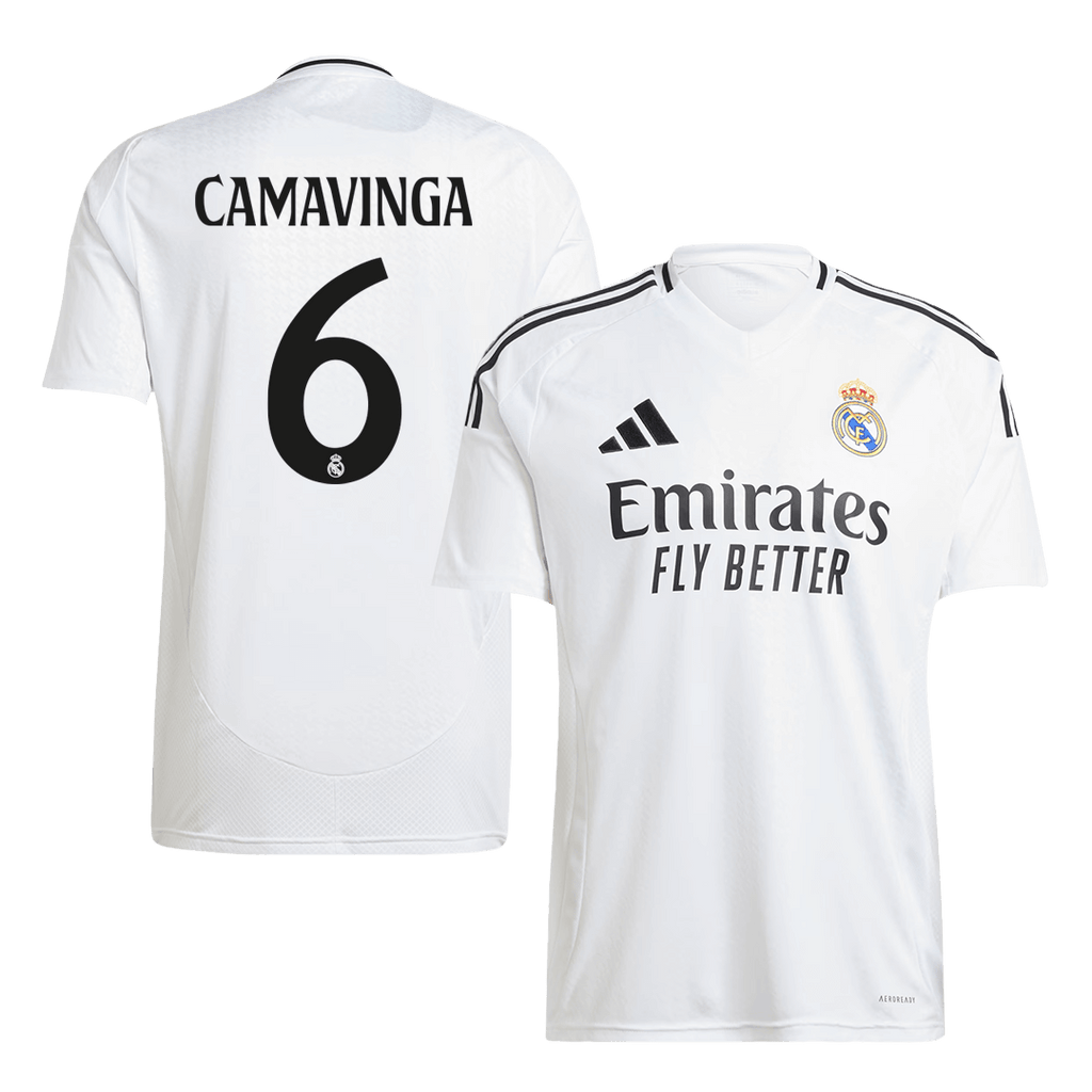 CAMAVINGA #6 Real Madrid Domicile Maillot 2024/25 - Super