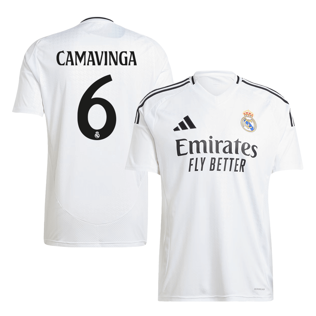 CAMAVINGA #6 Real Madrid Domicile Maillot 2024/25 - Super