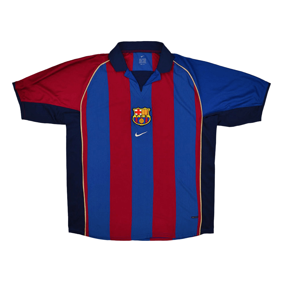 Retro Barcelone Domicile Maillot 2001/02