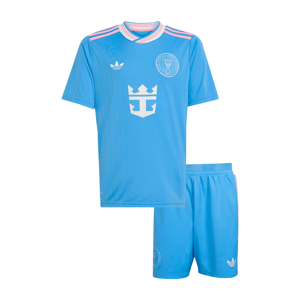 Inter Miami CF Third Maillot Kit 2025 Junior Bleu
