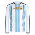 Argentine Domicile Maillot Manches Longues - Coupe du Monde 2026 Blue&White