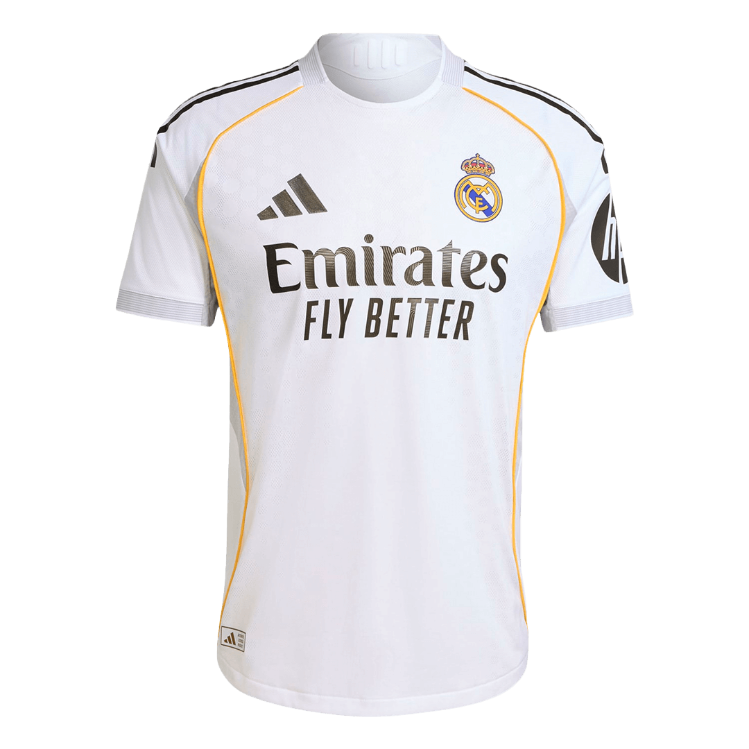 CAMAVINGA #6 Real Madrid Domicile Maillot 2025/26 Blanc Authentique