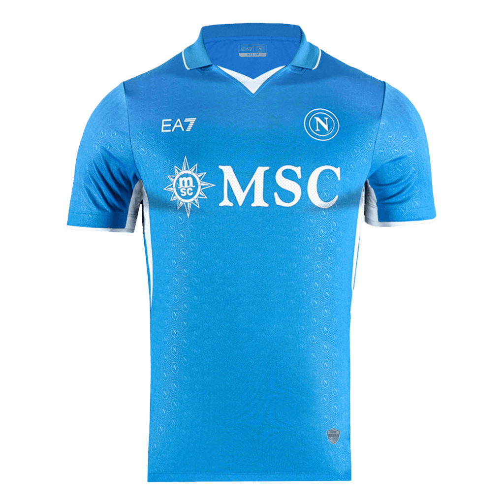 Naples Domicile Maillot 2024/25 Authentique Grande Taille