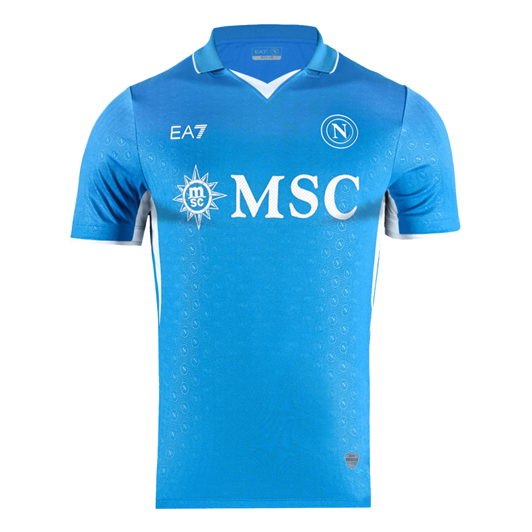 Naples Domicile Maillot 2024/25 Authentique Grande Taille