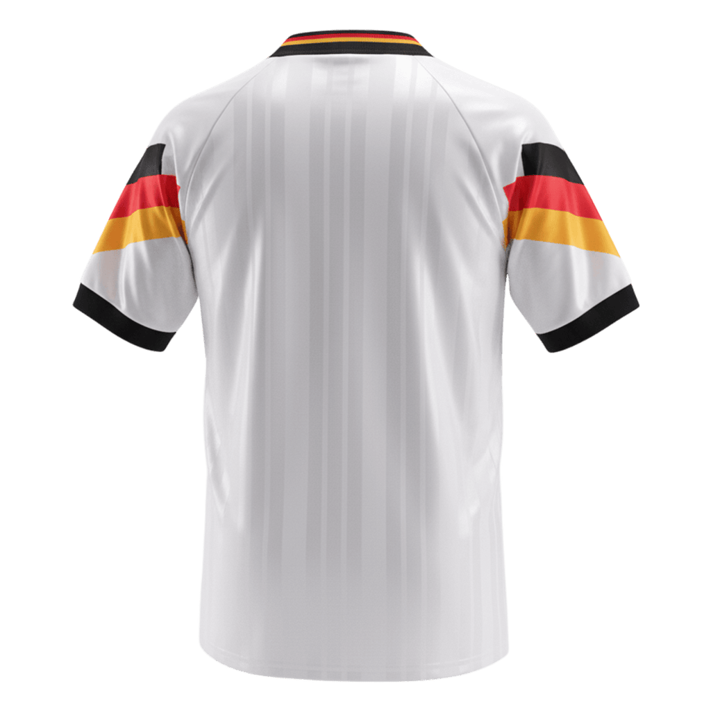 Retro Allemagne Domicile Maillot 1992 Blanc