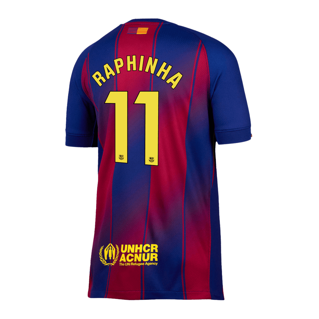 RAPHINHA #11 Barcelone Domicile Maillot 2025/26