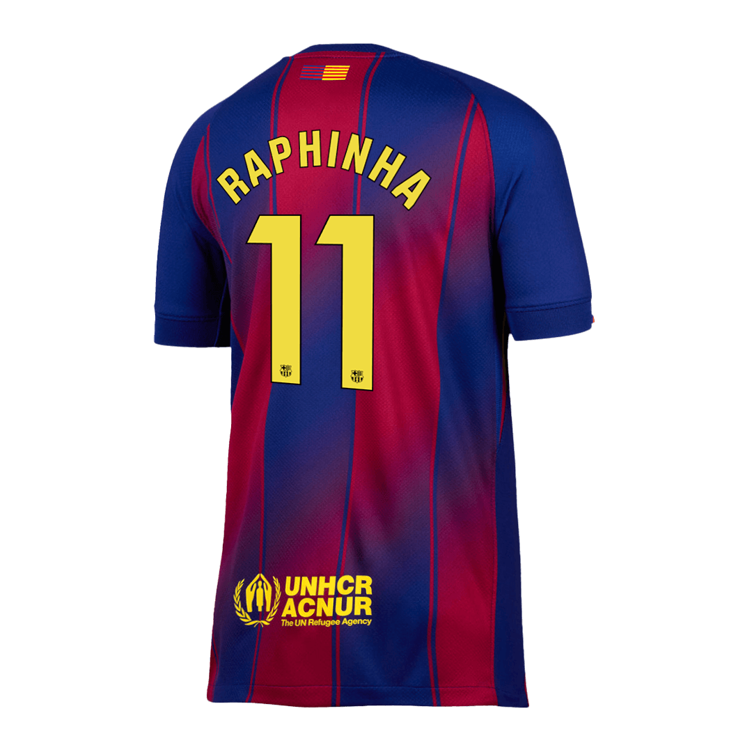 RAPHINHA #11 Barcelone Domicile Maillot 2025/26