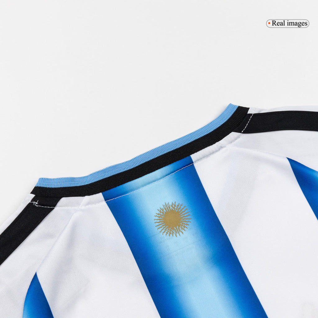 Argentine Domicile Maillot Kit - Coupe du Monde 2025/26 Enfant Blue&White