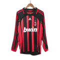 Retro Milan AC Domicile Maillot Manches Longues 2006/07