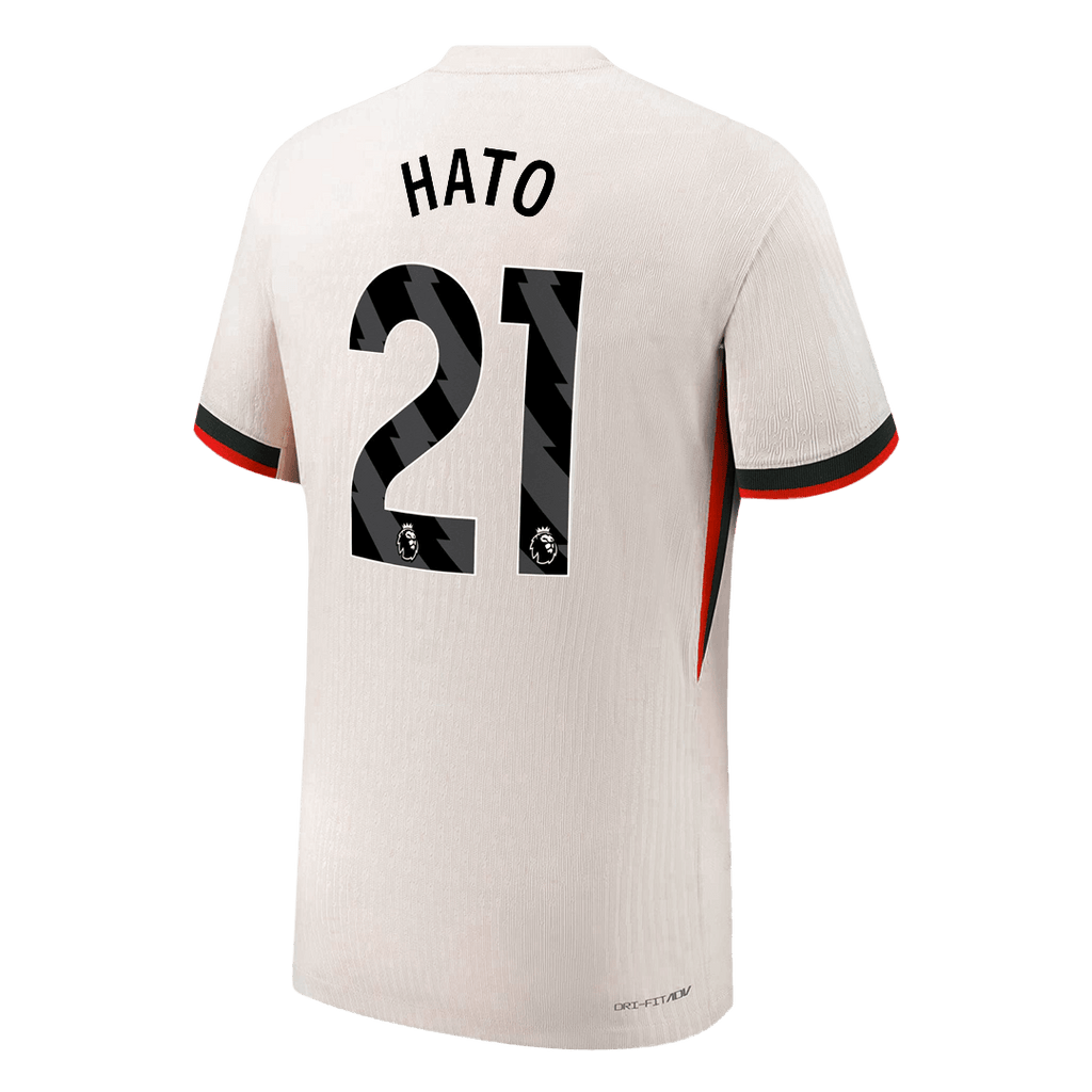 HATO #21 Chelsea Extérieur Maillot 2025/26 Blanc Authentique