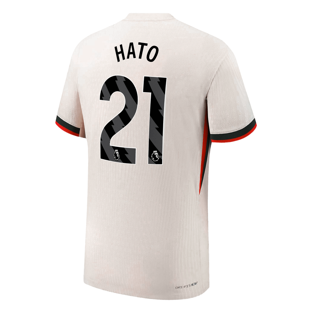 HATO #21 Chelsea Extérieur Maillot 2025/26 Blanc Authentique