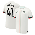 ESTÊVÃO #41 Chelsea Extérieur Maillot 2025/26 Blanc