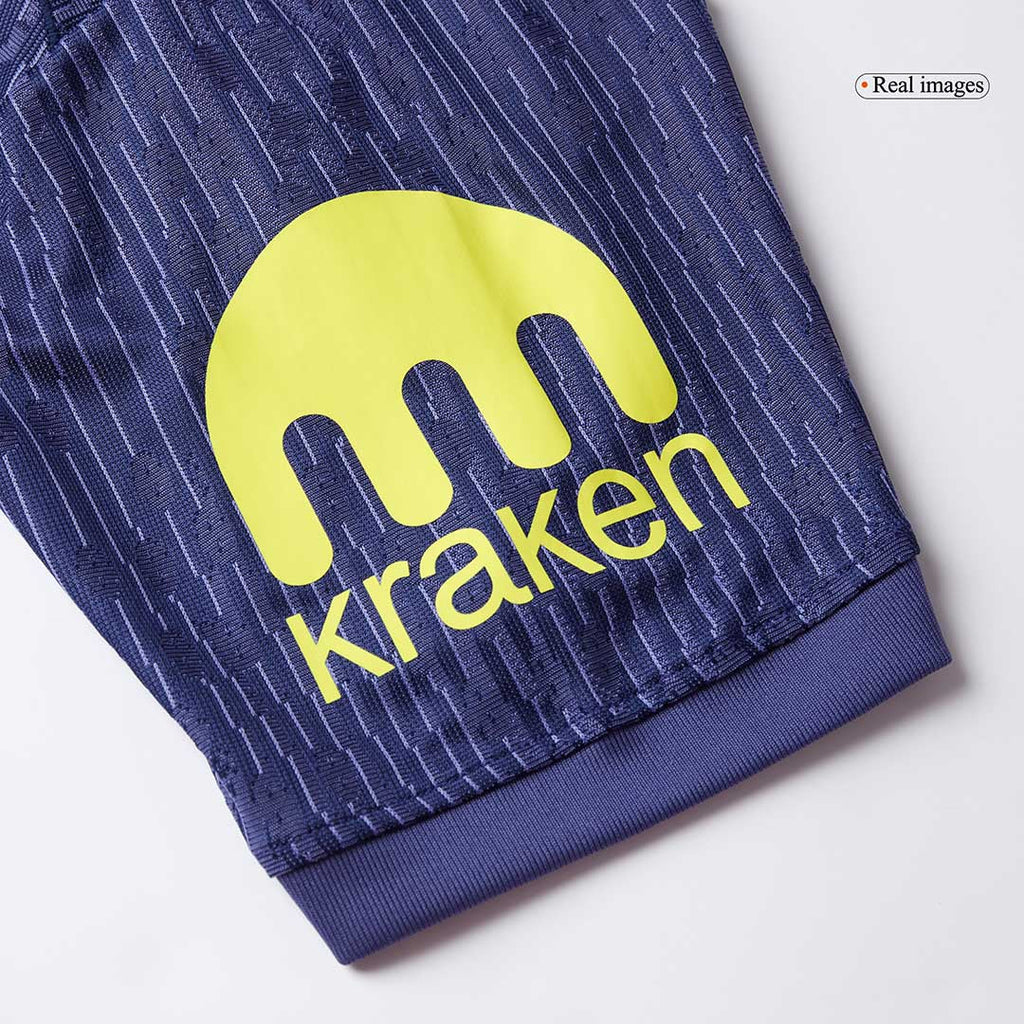 Atlético Extérieur Maillot 2025/26 Bleu marine Authentique