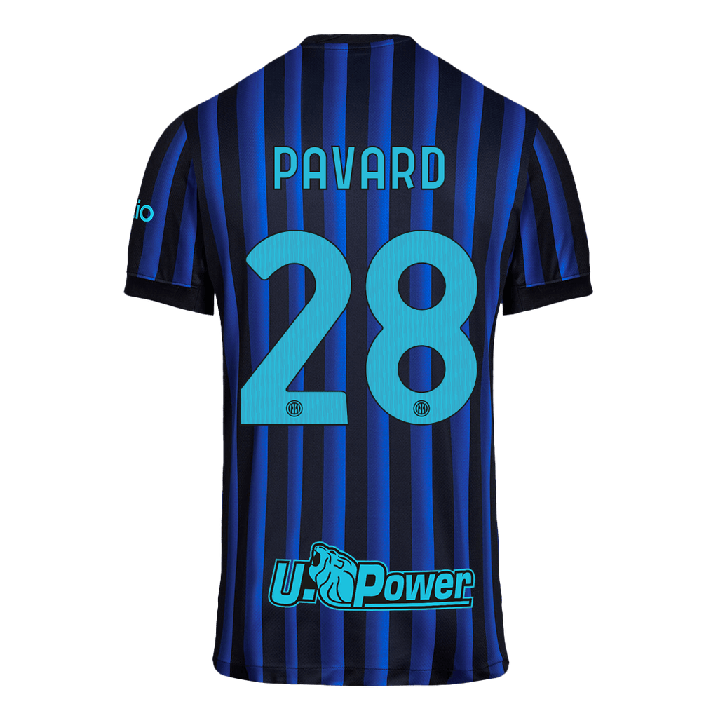 PAVARD #28 Inter Milan Domicile Maillot 2025/26 Blue&Black