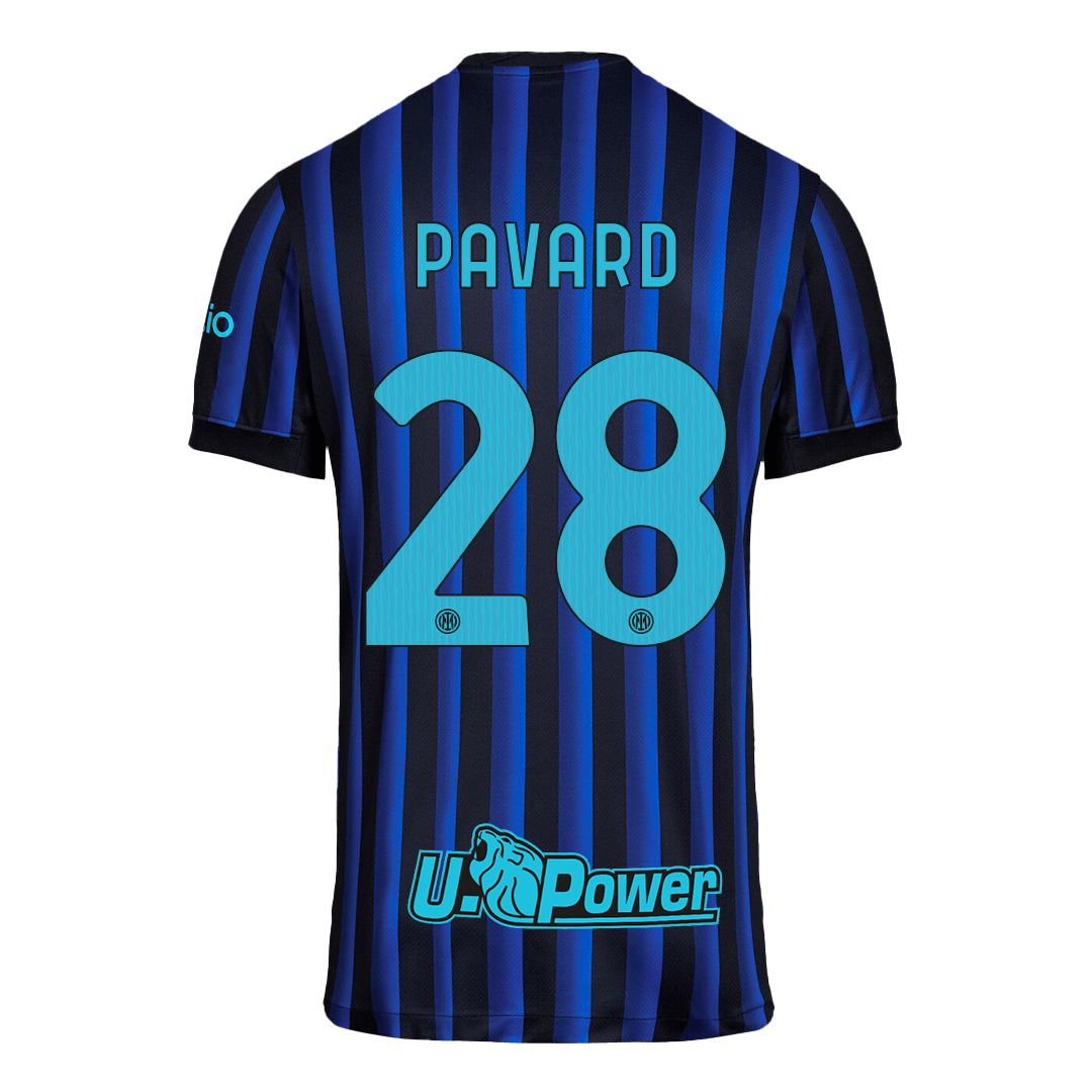 PAVARD #28 Inter Milan Domicile Maillot 2025/26 Blue&Black