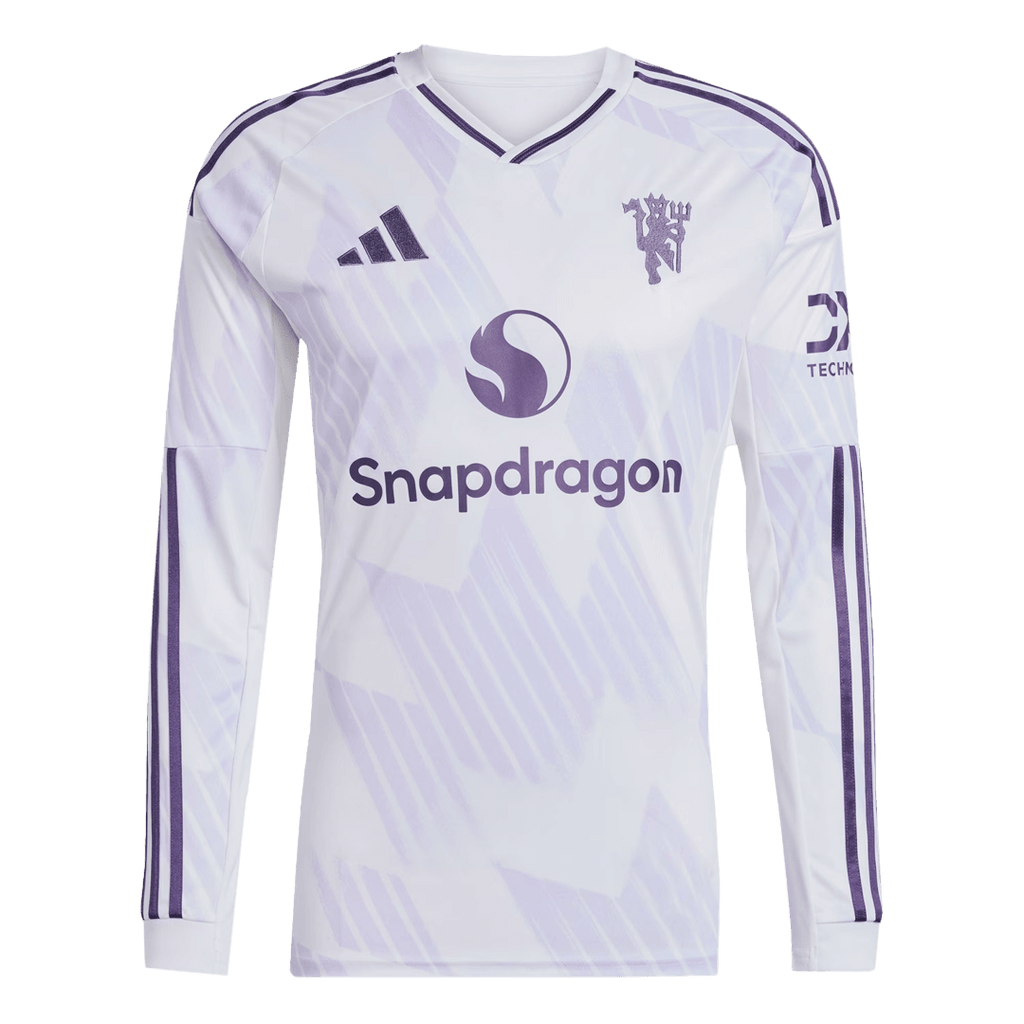 Manchester United Extérieur Maillot Manches Longues 2025/26