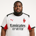 AC Milan Extérieur Maillot 2025/26 Grande Taille