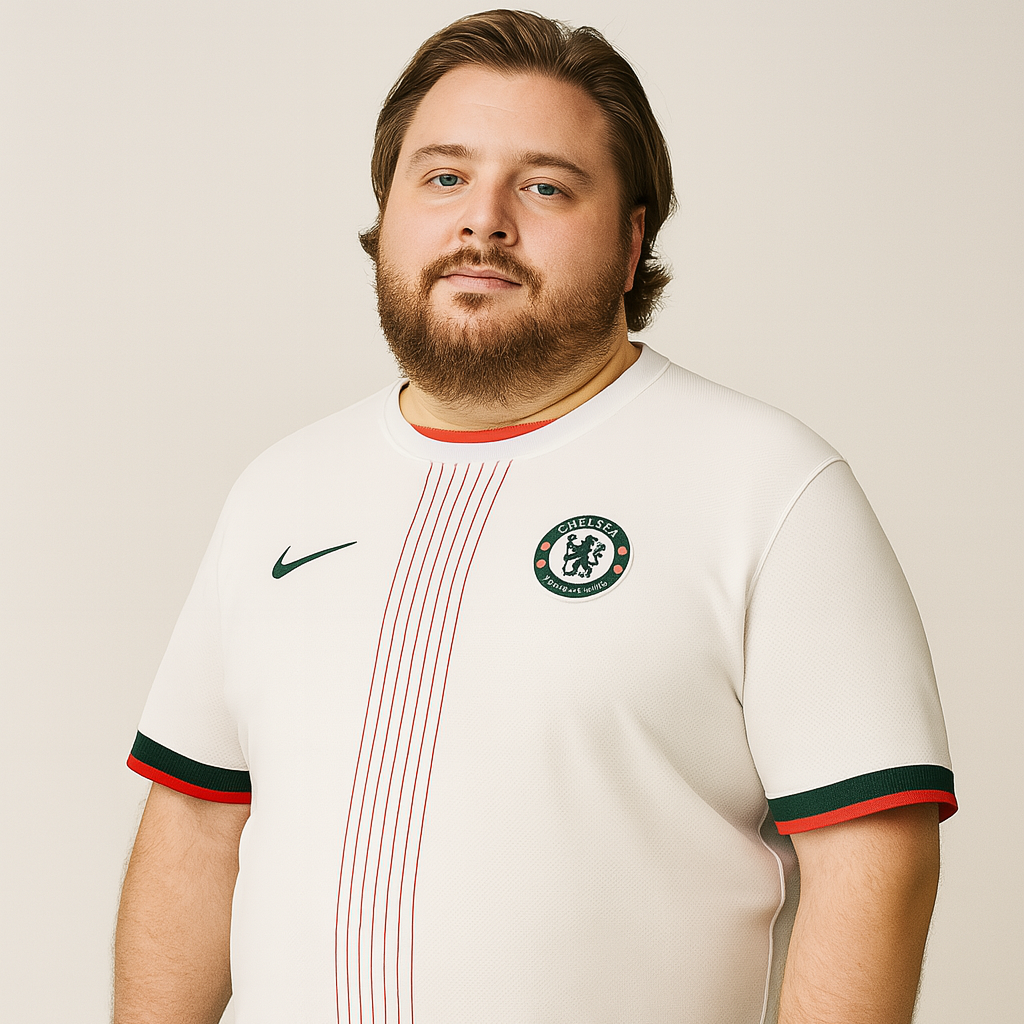 Chelsea Extérieur Maillot 2025/26 Grande Taille