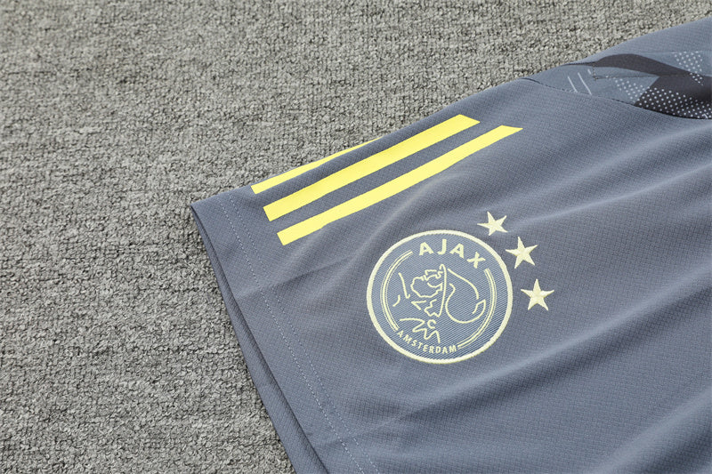 Ensemble Maillot Short Ajax Amsterdam Enfant 2024 2025 Vert