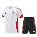 Ensemble Maillot Short Ajax Amsterdam Enfant 2025 2026 Blanc