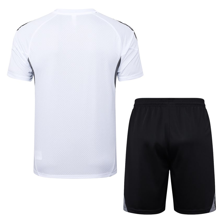 Ensemble Maillot Short Inter Miami Homme 2025 2026 Blanc Noir | Foot Sport