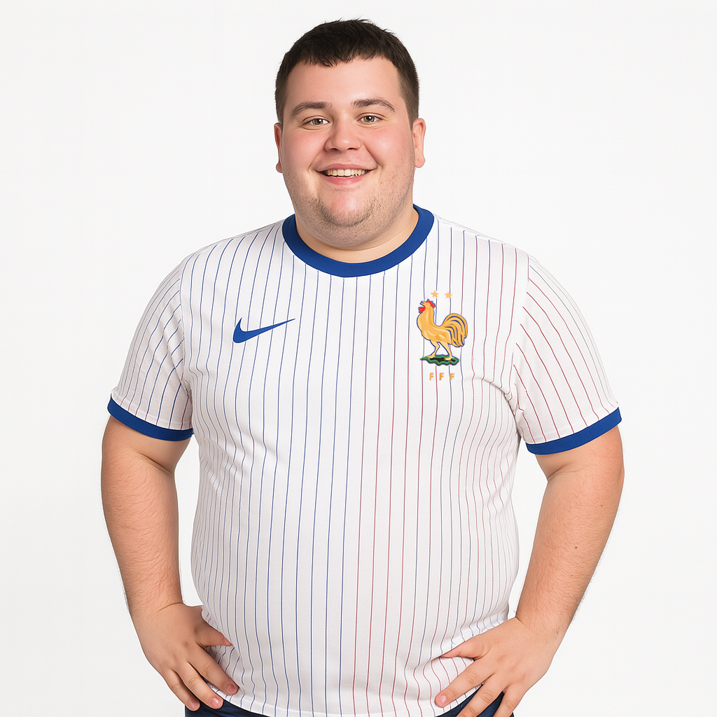 France Extérieur Maillot 2024 - Super Grande Taille