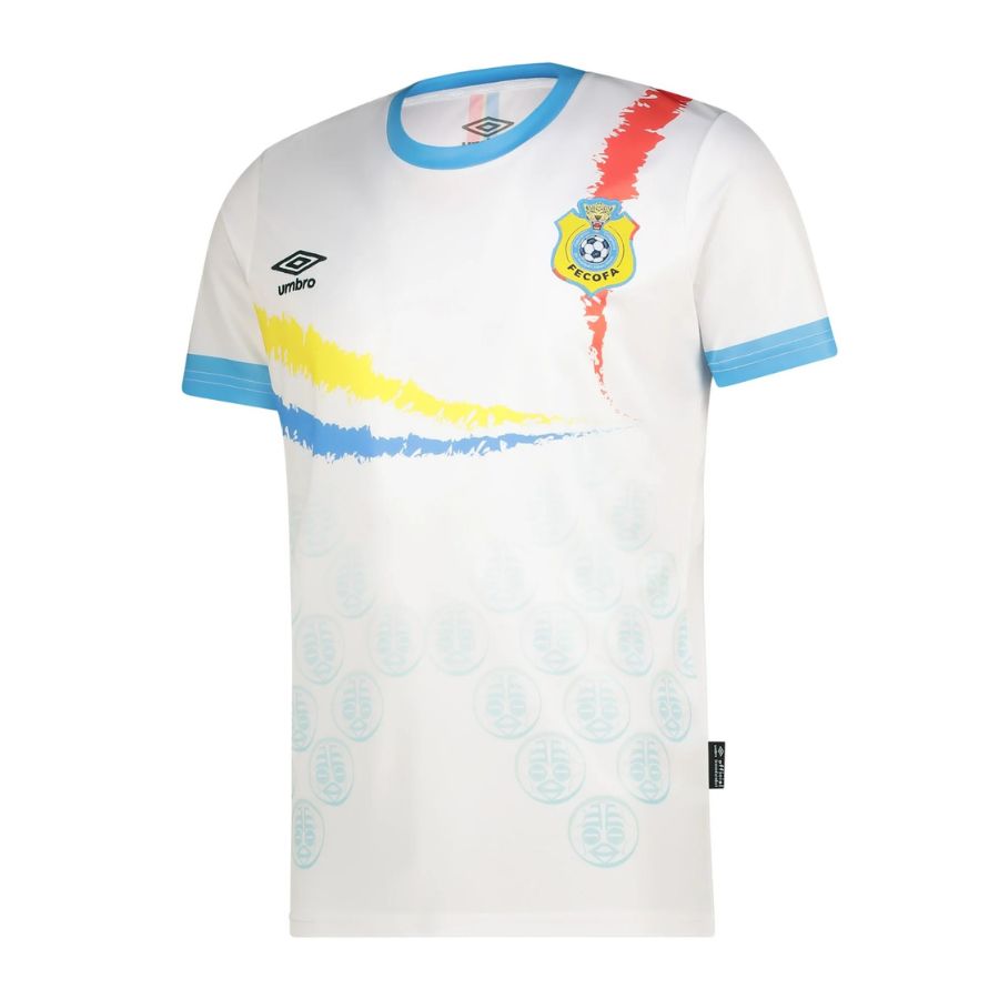 Maillot Congo Extérieur CAN 2024 Blanc