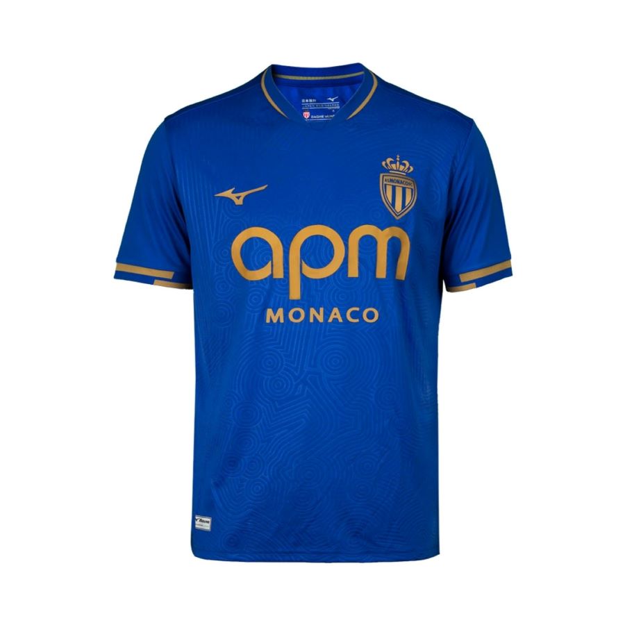 Maillot AS Monaco Extérieur Homme 2025 2026 Bleu | Foot Sport