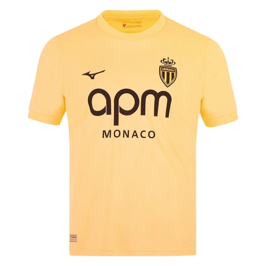 Maillot AS Monaco Third Homme 2025 2026 Jaune | Foot Sport