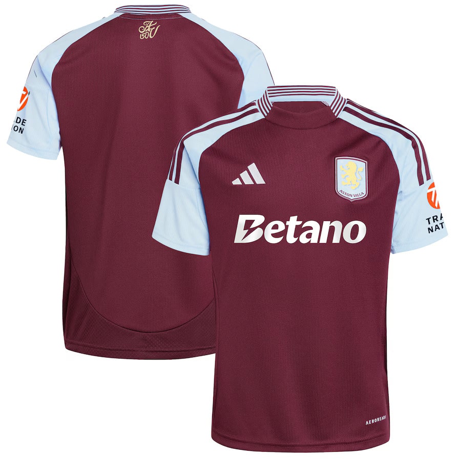 Maillot Aston Villa Domicile Homme 2024 2025 | Foot Sport