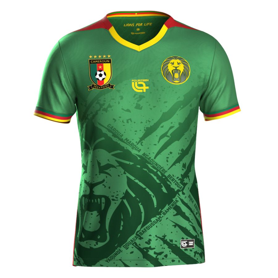 Maillot du Cameroun Homme Domicile 2025 2026