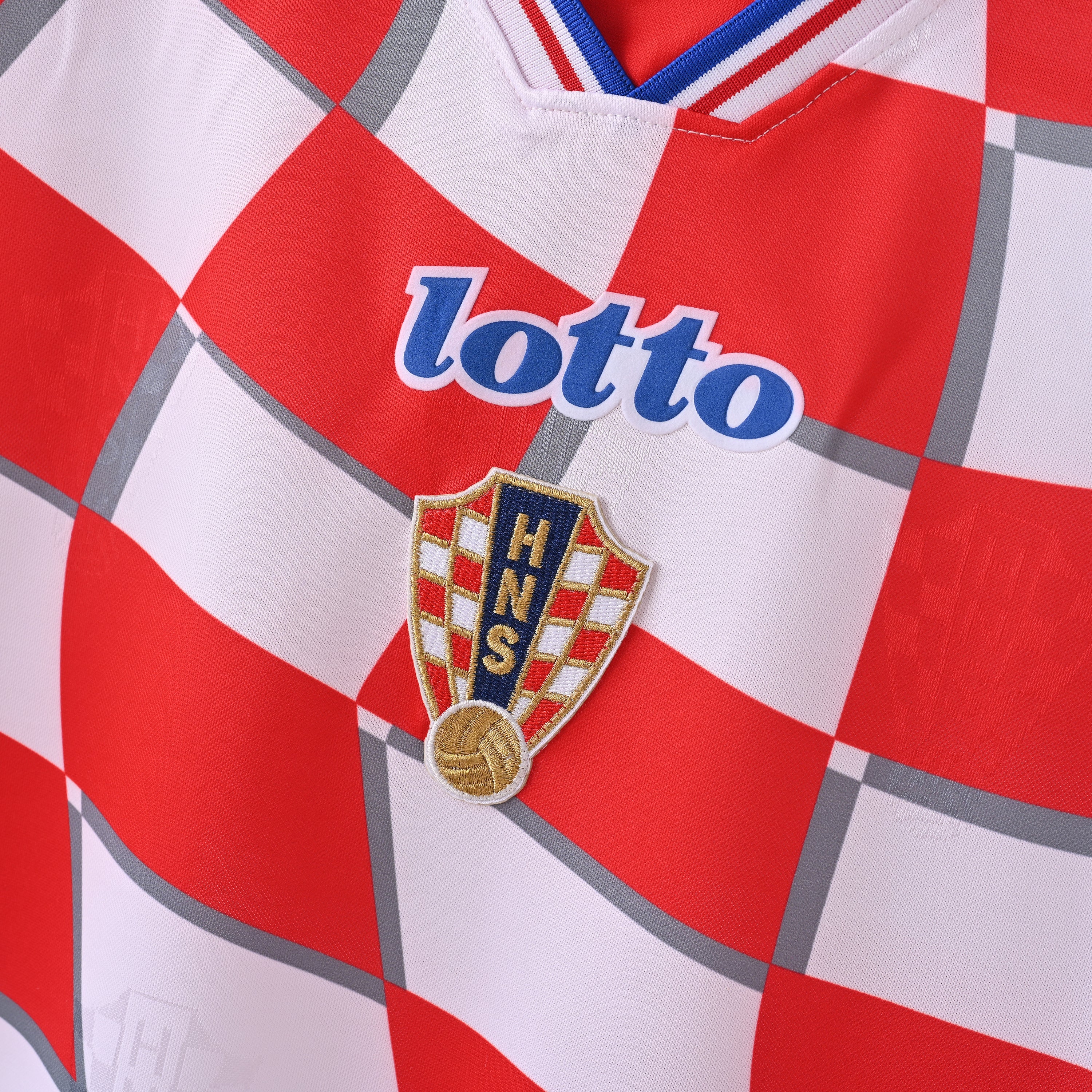 Maillot Croatie Retro Vintage 1998 Domicile Homme