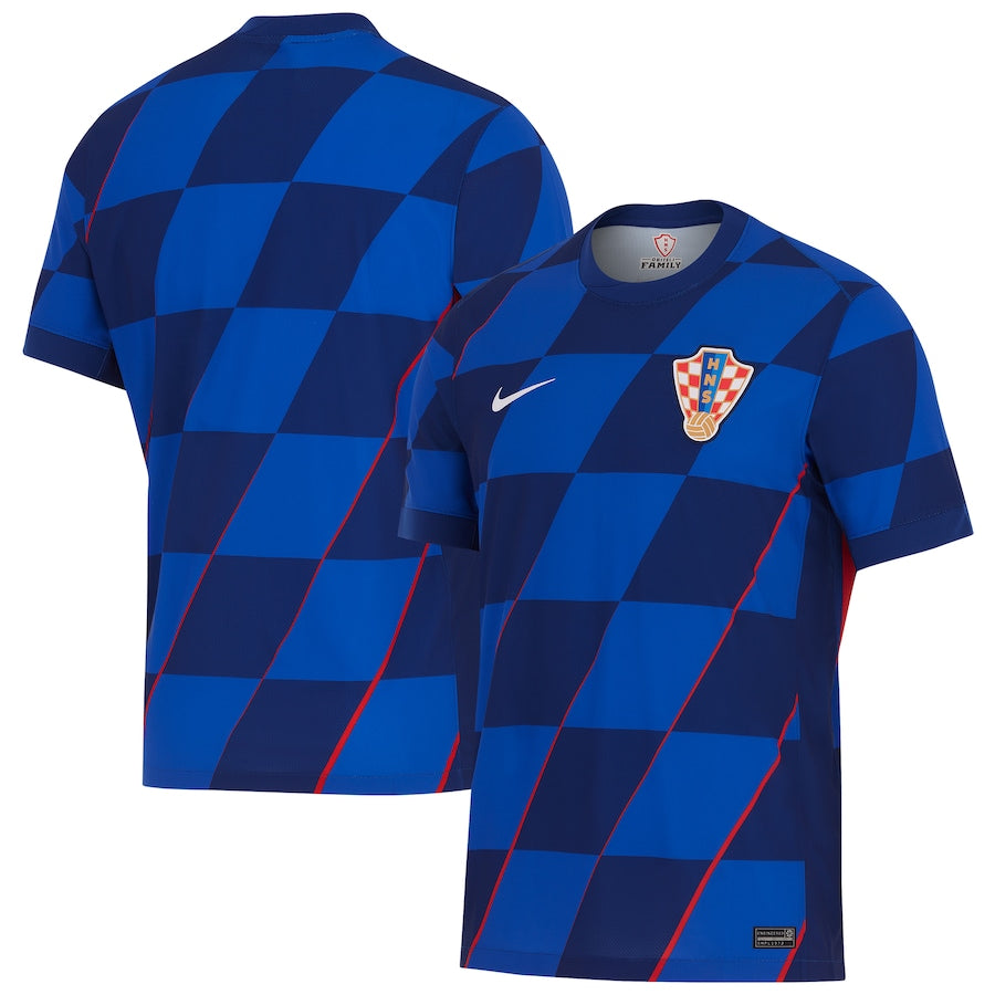 Maillot Croatie Homme Extérieur 2024 2025